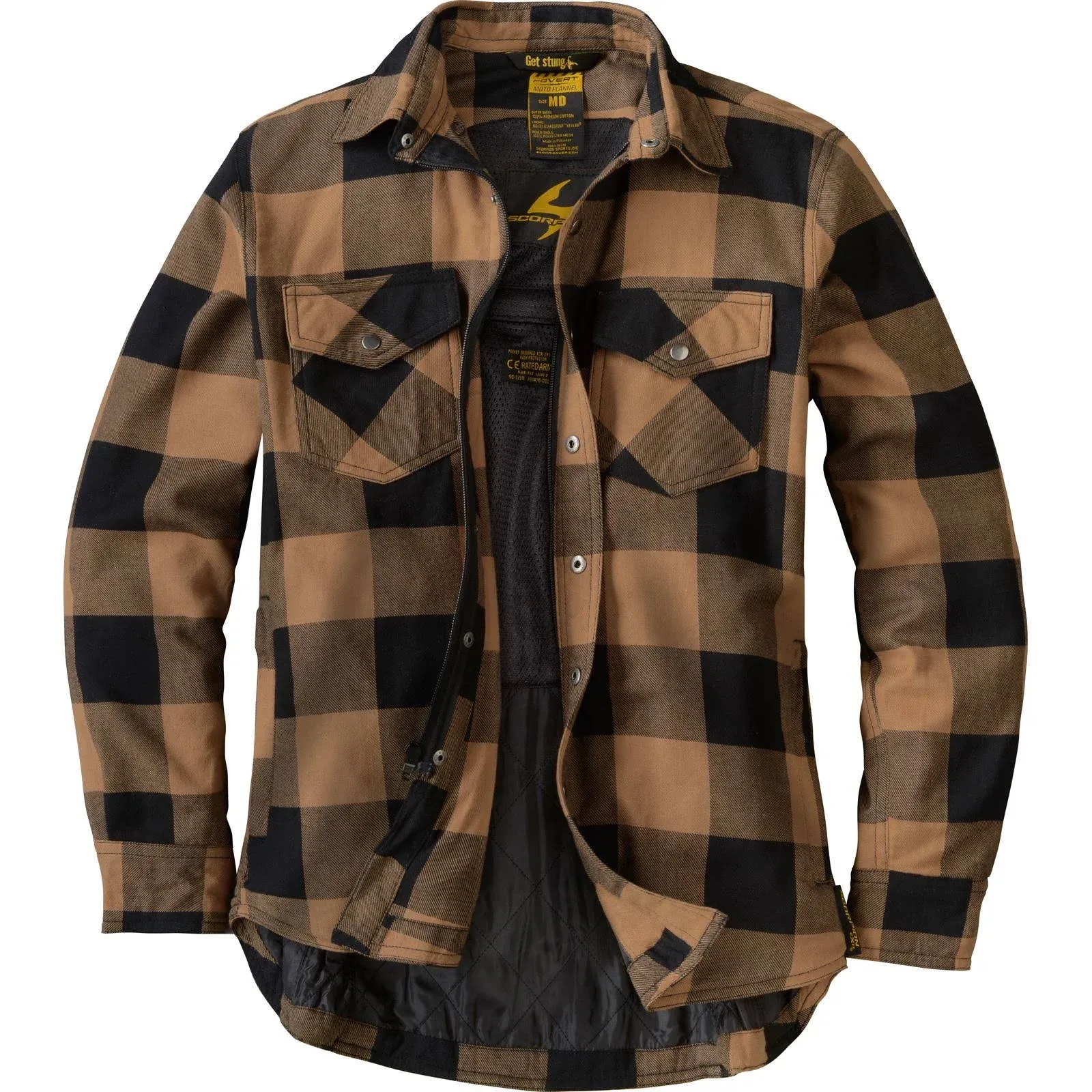 Pink Line Moto - COVERT FLANNEL