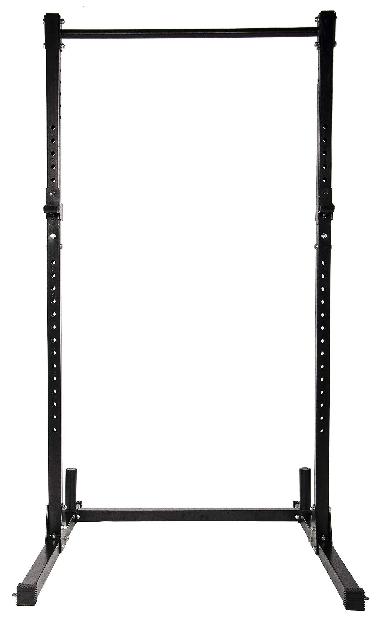 HulkFit Adjustable Power Squat Stand Rack