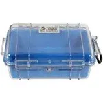 Pelican 1060 Clear Micro Case | Blue