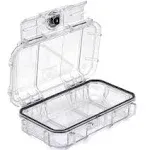 Seahorse 56 Micro Hard Case, Empty, Clear 560EMCL