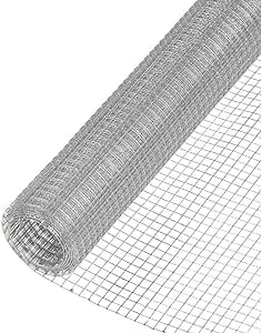 YARDGARD 308247B Hardware Cloth, Height-24 Inches x Length-50 Ft, Galvanized