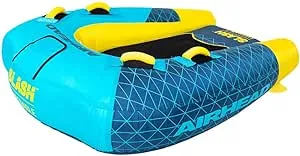 Airhead Slash II | 1-2 Rider Towable Tube for Boating, Multi (AHSL-32), 2 Rider