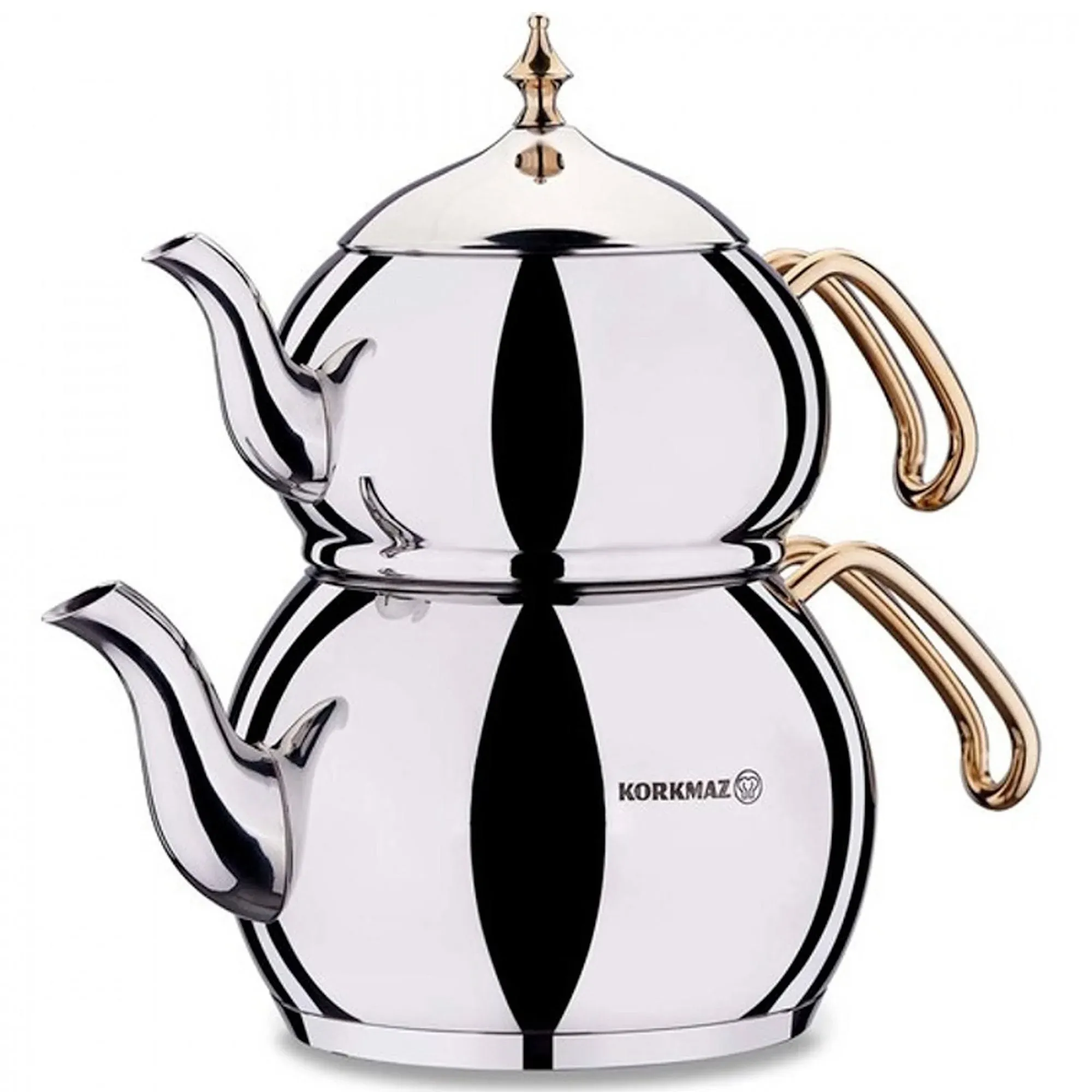 HANEDAN TEAPOT SET GOLD 1.1 lt - 2.0 lt (37.2 - 67.6 oz)