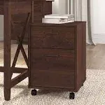 Bush Furniture Key West 2 Drawer Mobile File Cabinet Cape Cod Gray