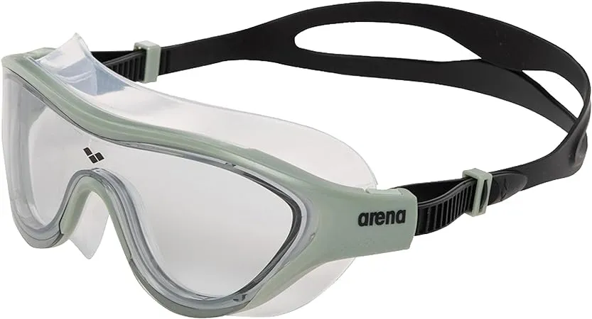 Arena Unisex The One Swim Mask, LIGHT_SMOKE-JADE-BLACK