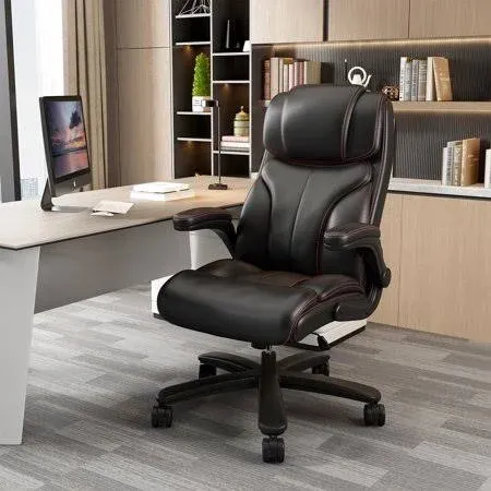 Homezeer Executive Office Chair, Big and Tall Home Office Chairs 400lbs with Wide Seat