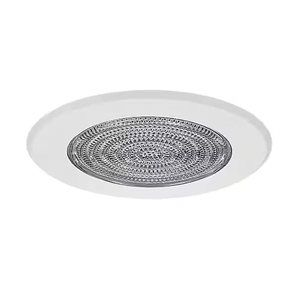 NICOR Lighting 15502 White Fresnel Shower Trim