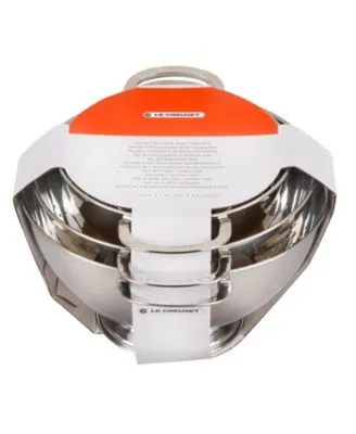 Set of 3 Stainless Steel Colanders