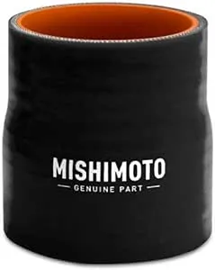 Mishimoto MMCP-3540BK 3.5" to 4" Silicone Transition Coupler, Black