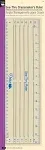 Dritz See-Thru Dressmaker's Ruler