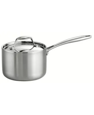 Tramontina Gourmet 2 qt Tri-Ply Clad Stainless Steel Covered Sauce Pan