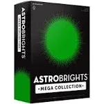 Astrobrights Mega Collection, Colored Paper, Ultra Green, 625 Sheets, 24 lb/89 x