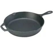 Lodge L8SK3 10.25 Inch Cast Iron Skillet, Pre-Seasoned and Ready for Use_Black