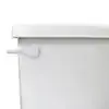 Curved Toilet Tank Lever Replacement Handle in White