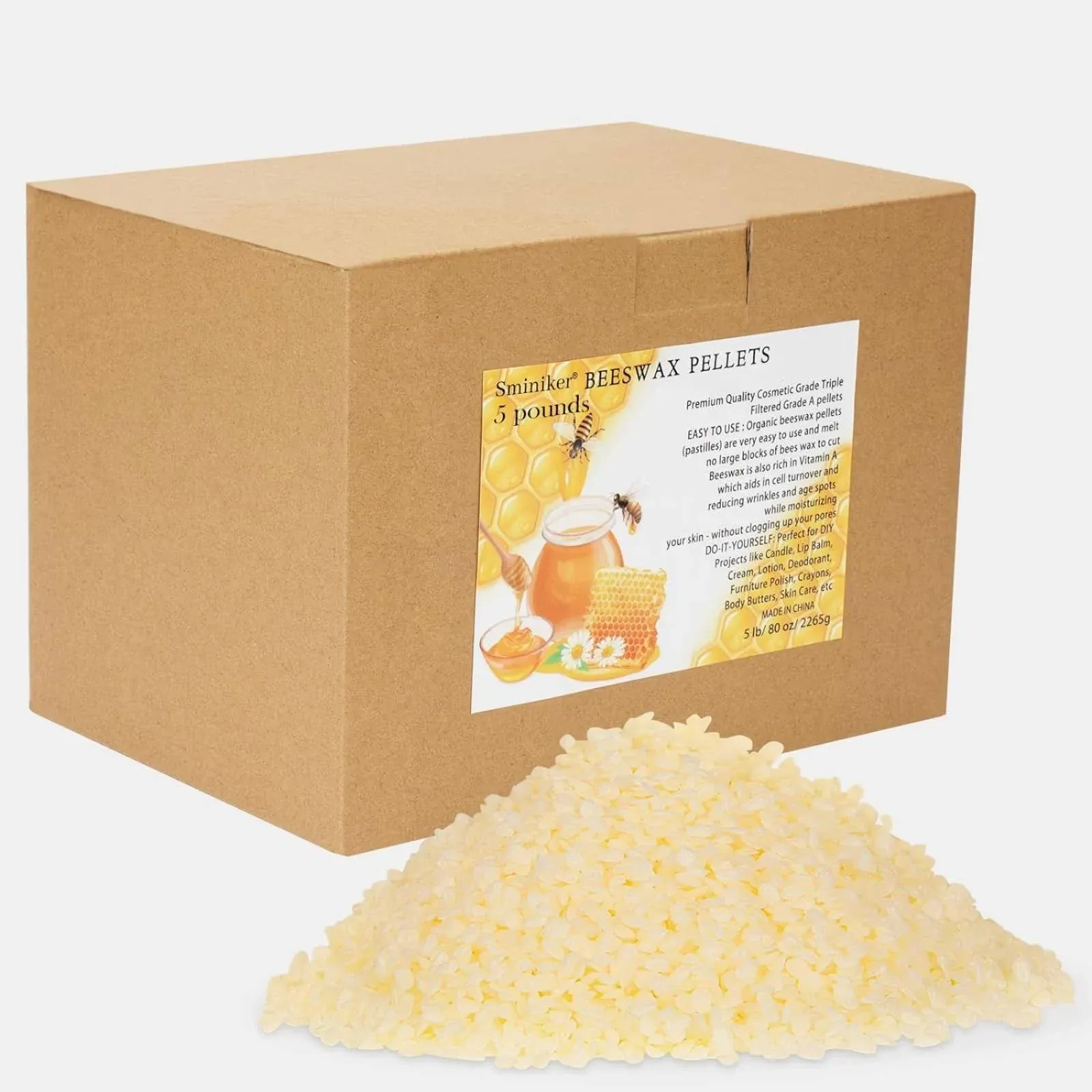 Sminiker Beeswax Pellets