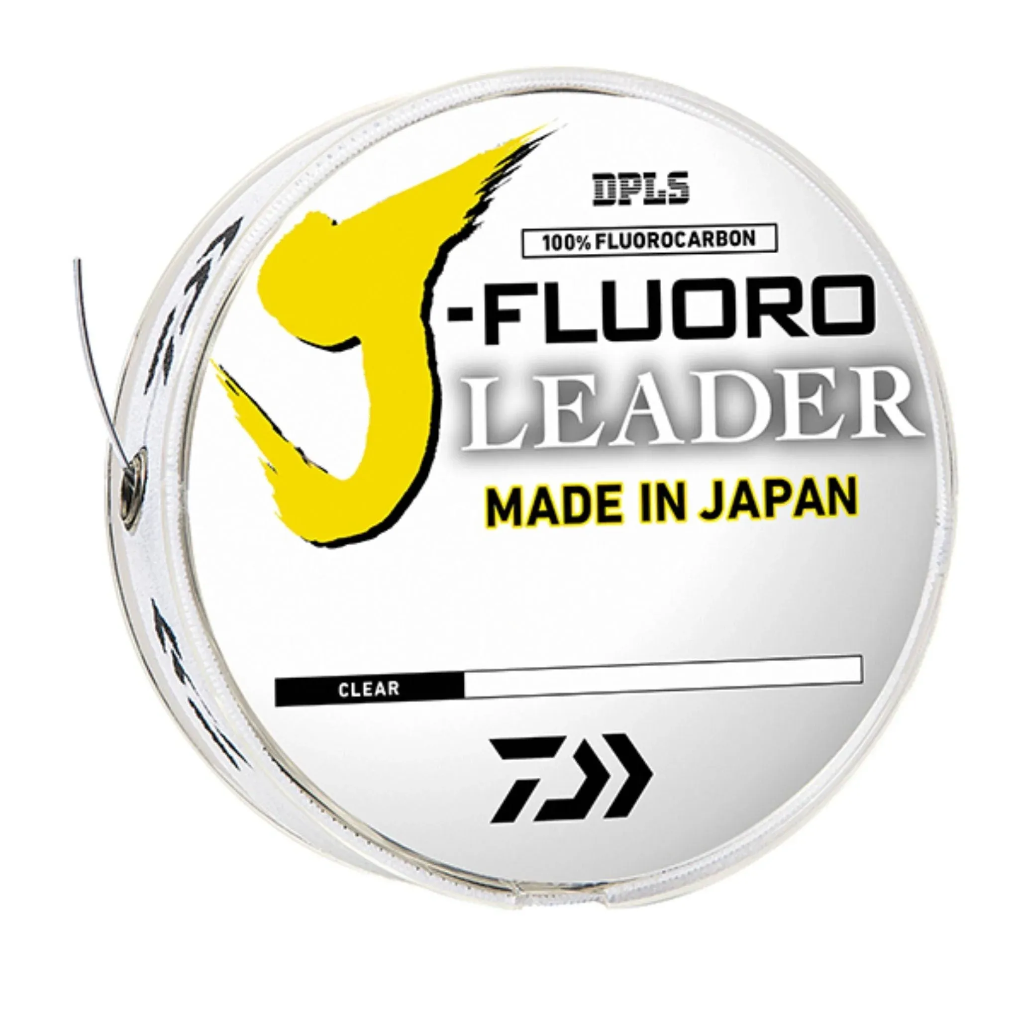 Daiwa J-Fluoro Fluorocarbon Leader - 20lb - 100yd