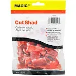 Magic Preserved Cut Shad 4oz Red