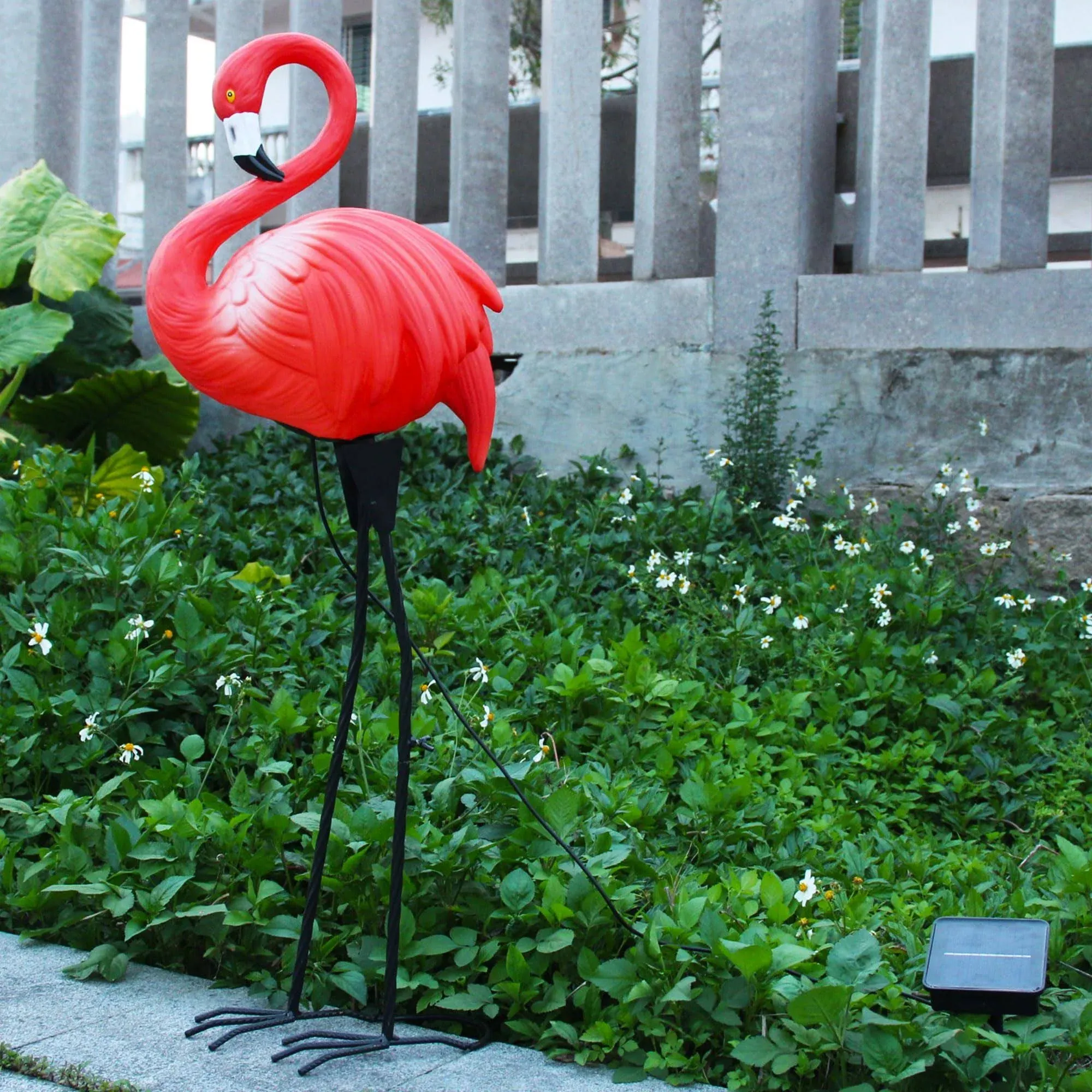 HOOEN Flamingo Solar Lights