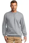 Carhartt Midweight Crewneck Sweatshirt, Men's Heather Gray