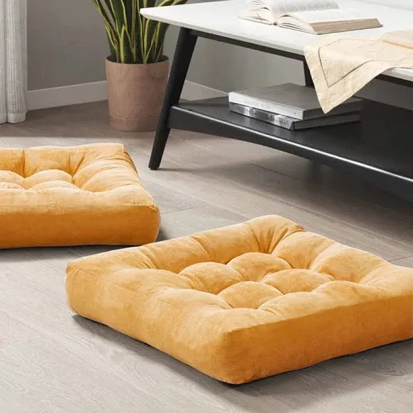 Degrees of Comfort Meditation Floor Pillow Set of 2