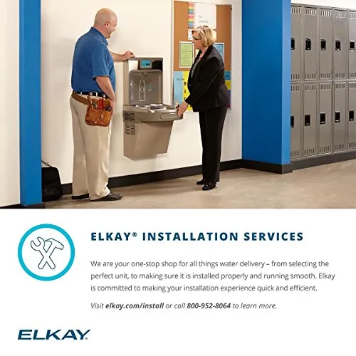 ELkay Enhanced Bottle Filling Station LZSTL8WSLP