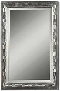 Uttermost Triple Beaded Vanity Mirror