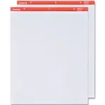 Universal Easel Pads/Flip Charts 27 x 34 White 50 Sheets 2/Carton