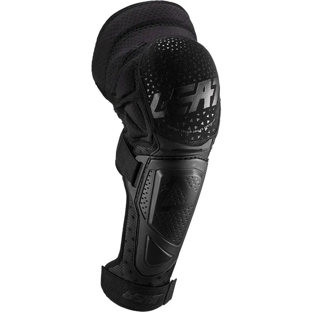 Leatt 3DF Hybrid Ext Knee/Shin Guard S/M - Black