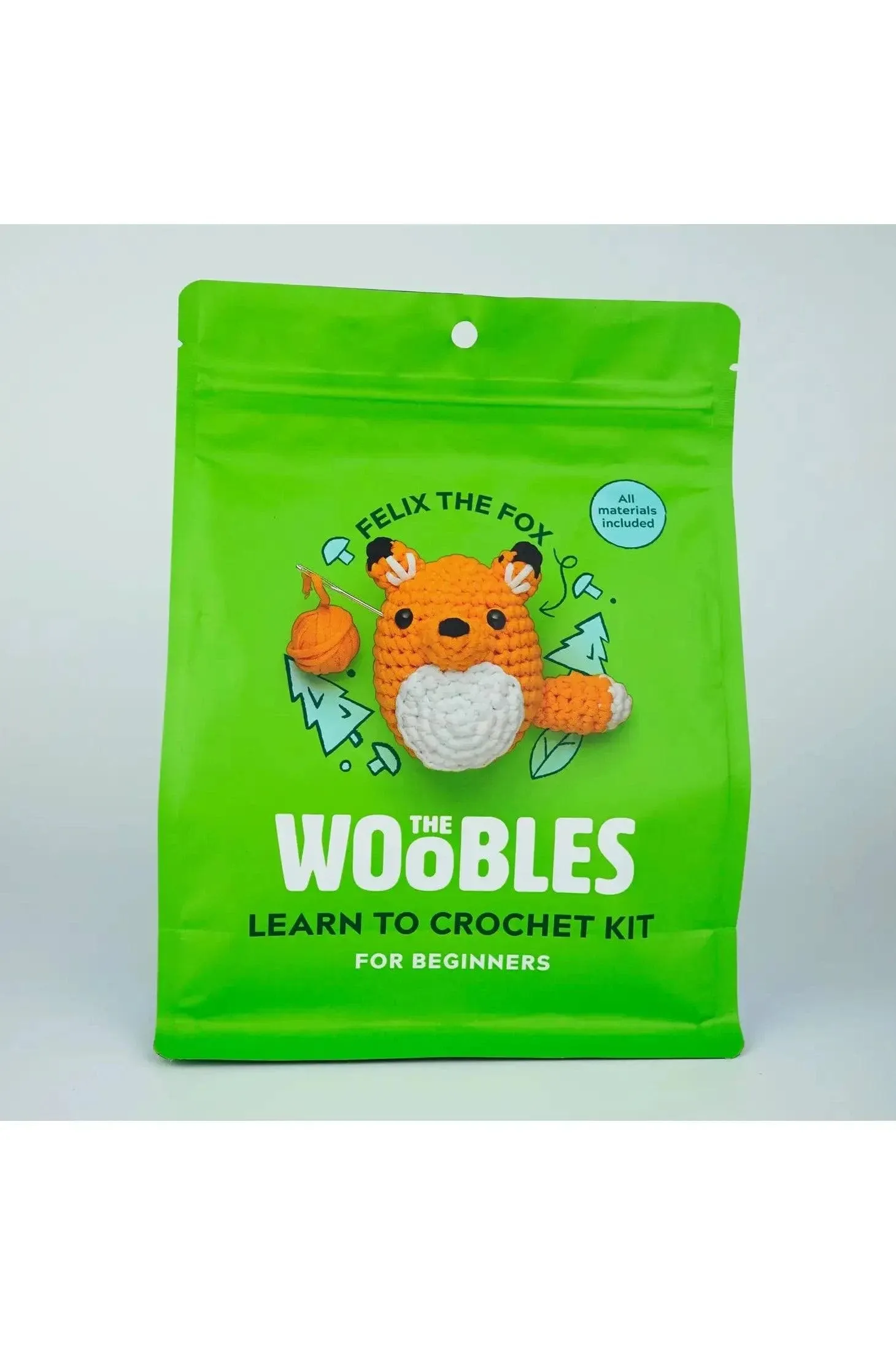 Woobles Crochet Kit - Felix The Fox