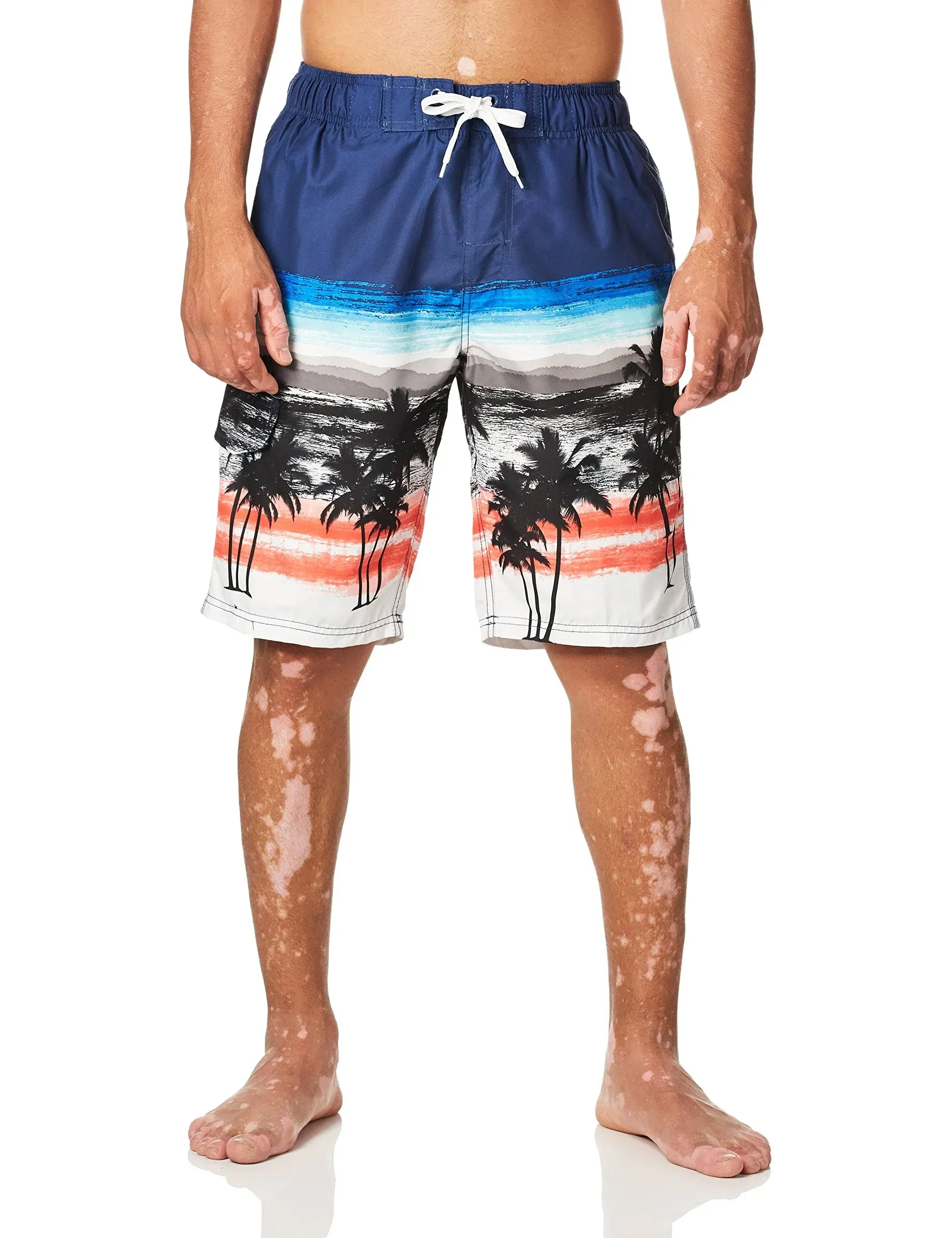 Kanu Surf Men's Barracuda Swim Trunks, 9" Inseam (Regular & Extended Sizes)