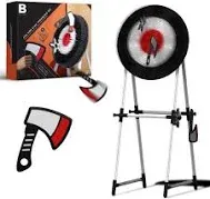 The Black Series Game Axe and Throwing Star Target Set Game