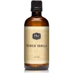 P&j Trading Fragrance Oil | French Vanilla Oil 100ml - Candle Scents for Candle Making, Freshie Scents, Soap Making Supplies, Diffuser Oil Scents