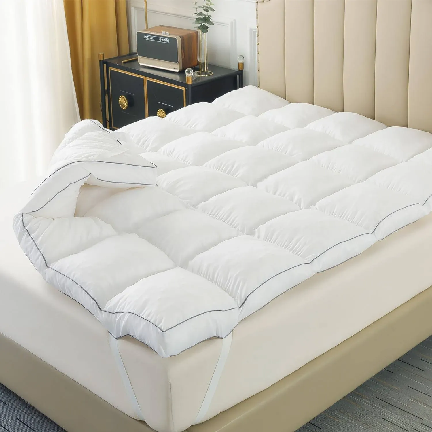 TESIONE Extra Thick Mattress Topper