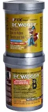 Wood Epoxy Paste Repair Filler Restoration Patch Paintable PC-Woody 12 Oz New