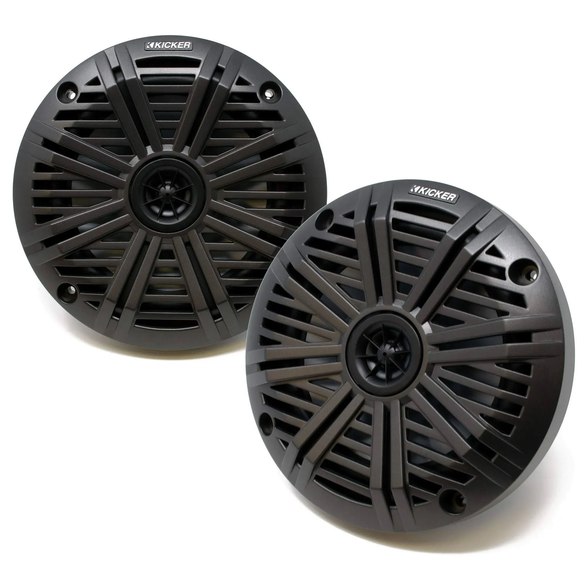 Kicker KM614 6.5" Marine Speakers