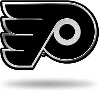 Philadelphia Flyers Logo 3D Chrome Decal Sticker NEW Truck Car Rico