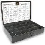 1275 Piece Drawer Bolt Kit-Grade 8 Coarse Thread