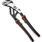 CRESCENT - Plier, 10", Straight Jaw, T&G, Cushion Grip (RTZ210CG)