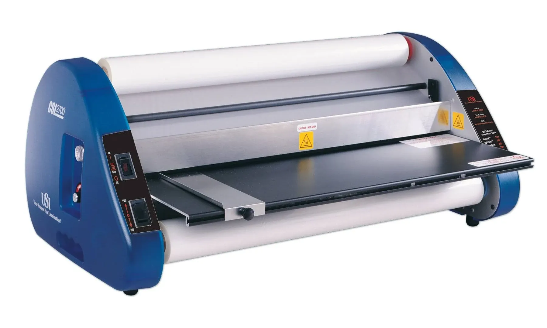 USI CSL 2700 Thermal  (Hot) Roll Laminator 27&#034; &amp; Up to 3Mil, UL Listed, 2-YR WTY