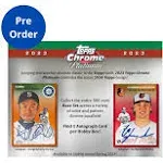 2023 Topps Chrome Platinum Anniversary Baseball Hobby Box