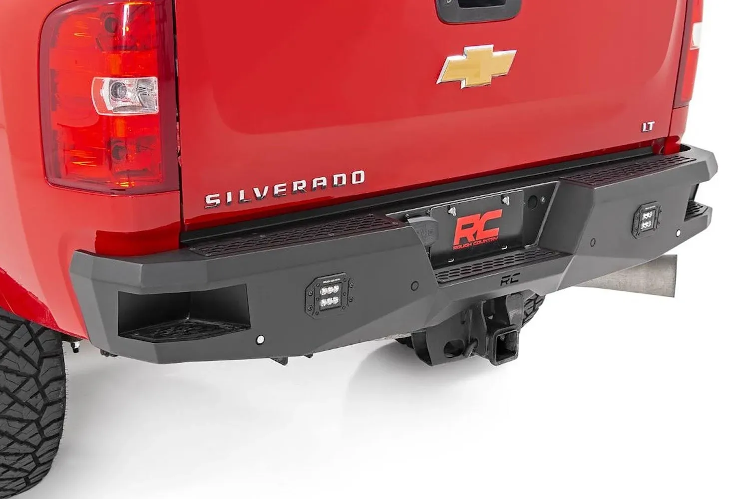 Rough Country Heavy-Duty Rear LED Bumper 11-19 2500/3500 - 10779