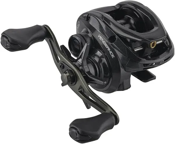 Abu Garcia Vengeance Low Profile 5 Ball Bearing Baitcast Fishing Reel, Right Handed