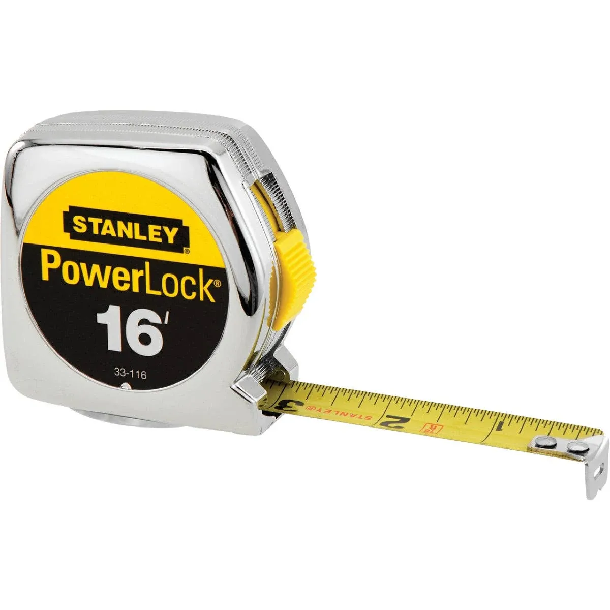 Stanley PowerLock 16 ft. Tape Measure Pack of 4