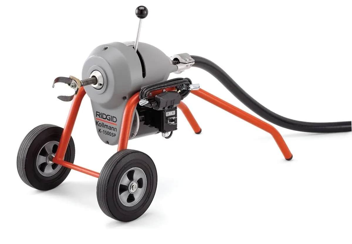 Ridgid 23697 Sectional Drain Cleaning Machine,K-1500B