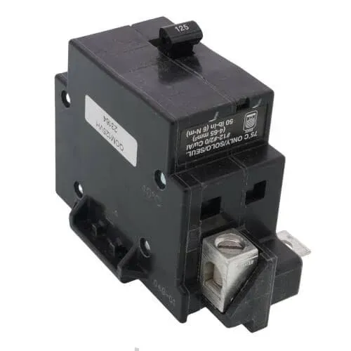 Square D QOM125VH 2 Pole Circuit Breaker