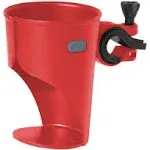 Delta Grande Beverage Holder/ Water Bottle Cage: Handlebar Mounted Red