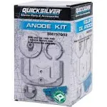 Quicksilver 888757Q02 Magnesium Anode Kit for MerCruiser Bravo One Drives