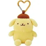 Sanrio Pompompurin Heart Clip Plush Mascot