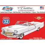 Atlantis 1956 Cadillac Eldorado Biarritz - Plastic Model Car Kit - 1/32 Scale