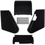 USA Shipping Under Seat Storage Black Body Panels For Honda Zoomer 50 Ruckus